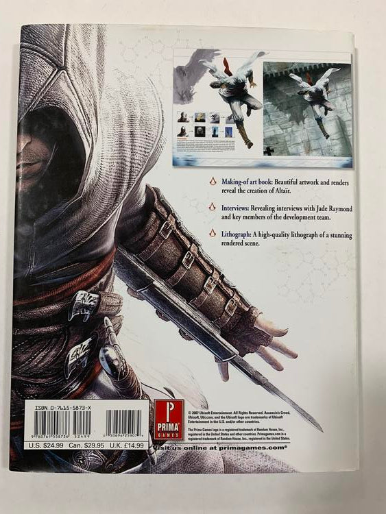 ASSASSIN'S CREED LIMITED EDITION ART BOOK