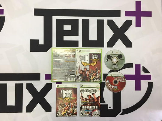 GUITAR HERO II & GUITAR HERO AEROSMITH DUAL PACK (COMPLETE IN BOX)