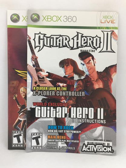 GUITAR HERO II & GUITAR HERO AEROSMITH DUAL PACK (COMPLETE IN BOX)