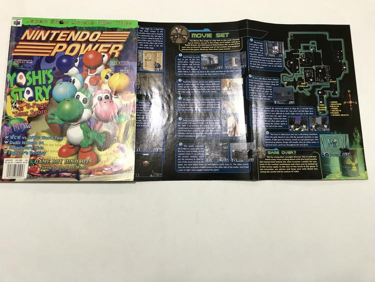 NINTENDO POWER GAMER MAGAZINE VOLUME 104 WITH POSTER - YOSHI'S STORY