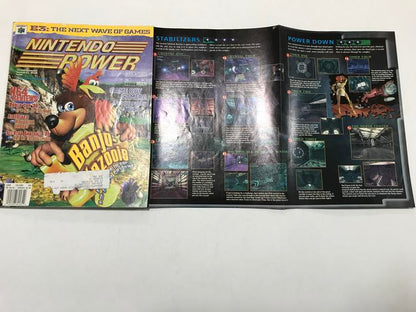 NINTENDO POWER GAMER MAGAZINE VOLUME 109 WITH POSTER - BANJO KAZOOIE