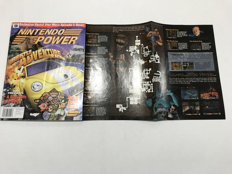 NINTENDO POWER GAMER MAGAZINE VOLUME 119 WITH POSTER - BEETLE ADVENTURE RACING