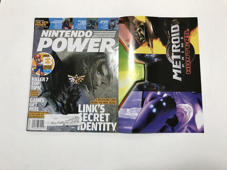 NINTENDO POWER GAMER MAGAZINE VOLUME 193 WITH POSTER - LEGEND OF ZELDA TWILIGHT PRINCESS
