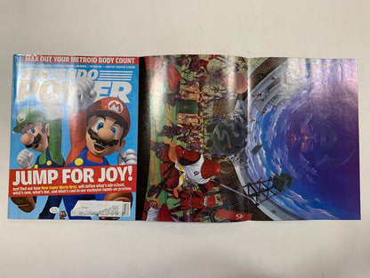 NINTENDO POWER GAMER MAGAZINE VOLUME 203 WITH POSTER - NEW SUPER MARIO BROS