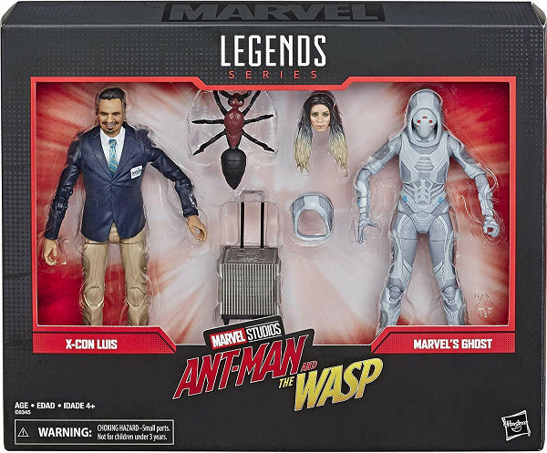 MARVEL LENGENDS SERIES ANT-MAN AND THE WASP - X-CON LUIS AND MARVEL'S GHOST (usagé)