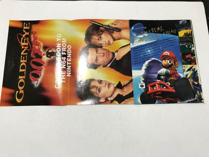 NINTENDO POWER GAMER MAGAZINE VOLUME 93 WITH POSTER - MARIO KART 64