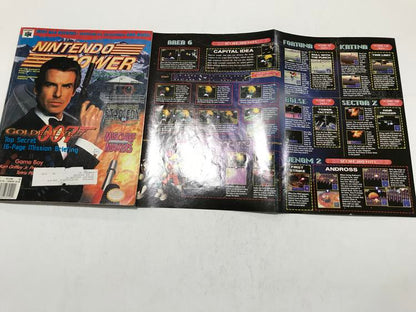 NINTENDO POWER GAMER MAGAZINE VOLUME 99 WITH POSTER - GOLDENEYE