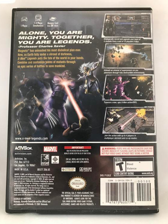 X-MEN LEGENDS (WITH BOX)
