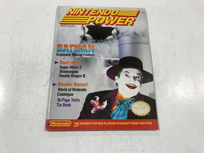NINTENDO POWER GAMER MAGAZINE VOLUME 10 NO POSTER - BATMAN