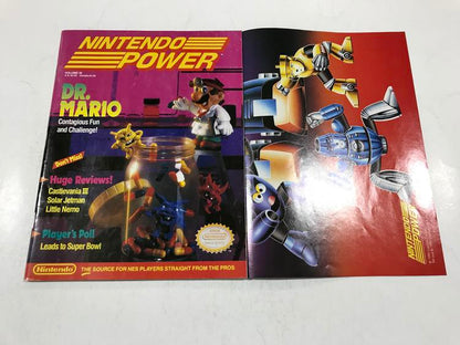 NINTENDO POWER GAMER MAGAZINE VOLUME 18 WITH POSTER - DR MARIO