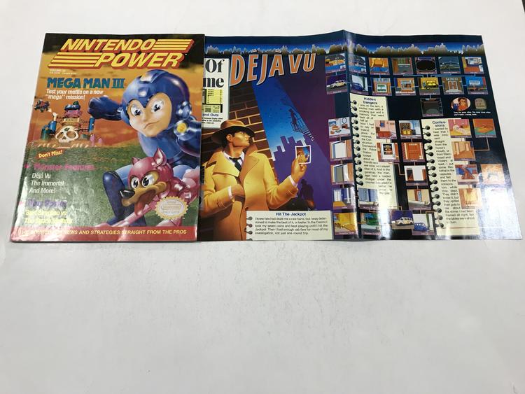 NINTENDO POWER GAMER MAGAZINE VOLUME 20 WITH POSTER - MEGA MAN III