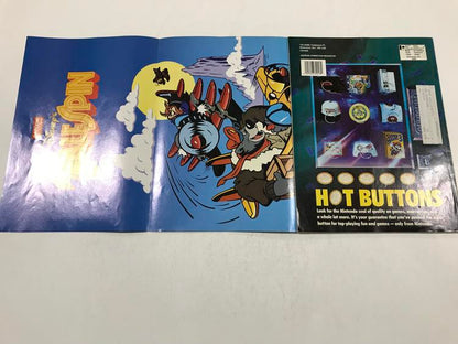 NINTENDO POWER GAMER MAGAZINE VOLUME 24 WITH POSTER - VICE PROJECT DOOM