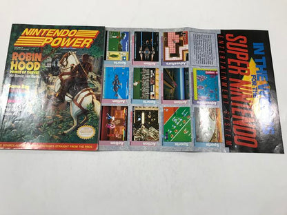 NINTENDO POWER GAMER MAGAZINE VOLUME 26 WITH POSTER - ROBIN HOOD PRINCE OF THIEVES