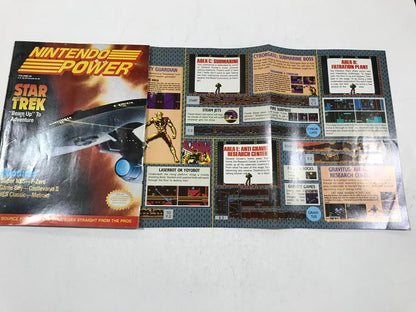 NINTENDO POWER GAMER MAGAZINE VOLUME 29 WITH POSTER - STAR TREK