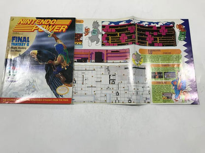 NINTENDO POWER GAMER MAGAZINE VOLUME 30 WITH POSTER - FINAL FANTASY II