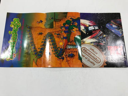 NINTENDO POWER GAMER MAGAZINE VOLUME 33 WITH POSTER - TMNT III THE MANHATTAN PROJECT (usagé)
