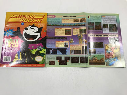 NINTENDO POWER GAMER MAGAZINE VOLUME 40 WITH POSTER - FELIX THE CAT (usagé)