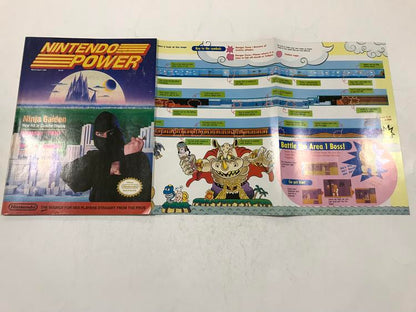 NINTENDO POWER GAMER MAGAZINE VOLUME 5 WITH POSTER - NINJA GAIDEN (usagé)