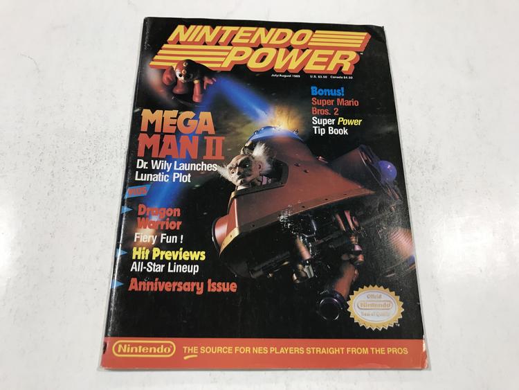 NINTENDO POWER GAMER MAGAZINE VOLUME 7 NO POSTER - MEGA MAN 2