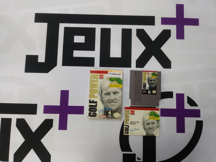 GREG NORMAN'S GOLF POWER (COMPLETE IN BOX)