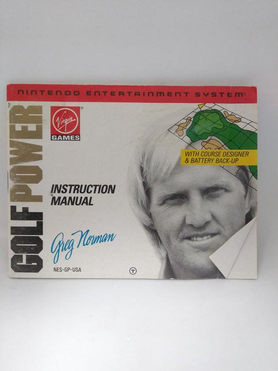 GREG NORMAN'S GOLF POWER (COMPLETE IN BOX)