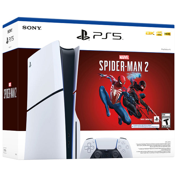 PLAYSTATION 5 SLIM DISC SPIDER-MAN 2 BUNDLE