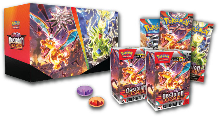 BUILD & BATTLE OBSIDIAN FLAMES STADIUM (POKEMON)