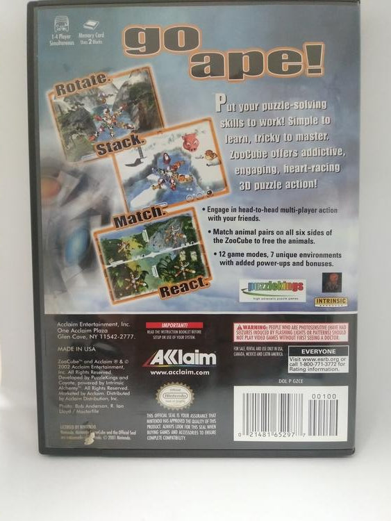 ZOOCUBE (COMPLETE IN BOX)