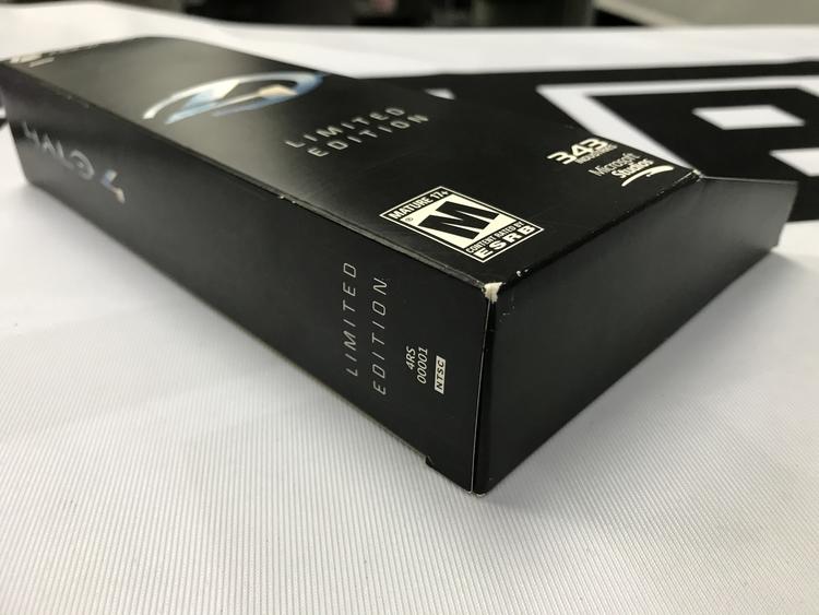 HALO 4 LIMITED COLLECTOR'S EDITION (COMPLETE IN BOX / MISSING MISSION BRIEFING CARD)