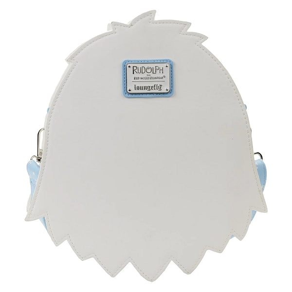 LOUNGEFLY RUDOLPH BUMBLE HEAD CROSSBODY BAG