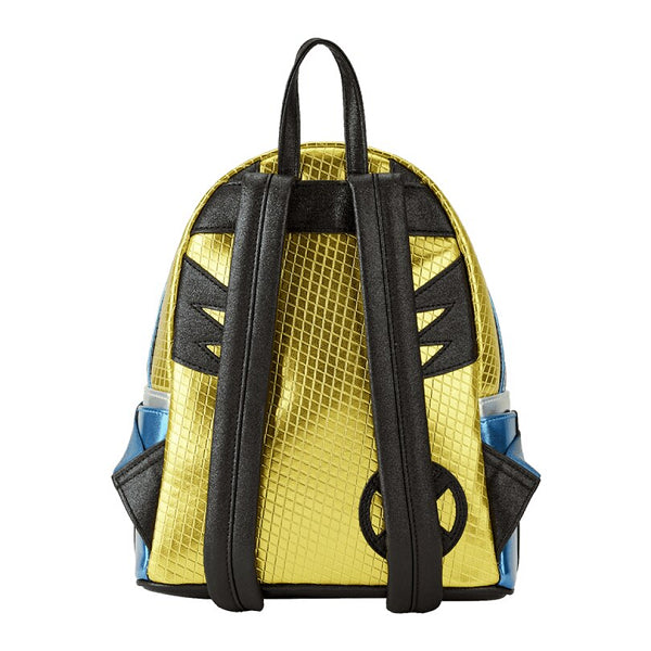 LOUNGEFLY MARVEL SHINE WOLVERINE COSPLAY BACKPACK (usagé)