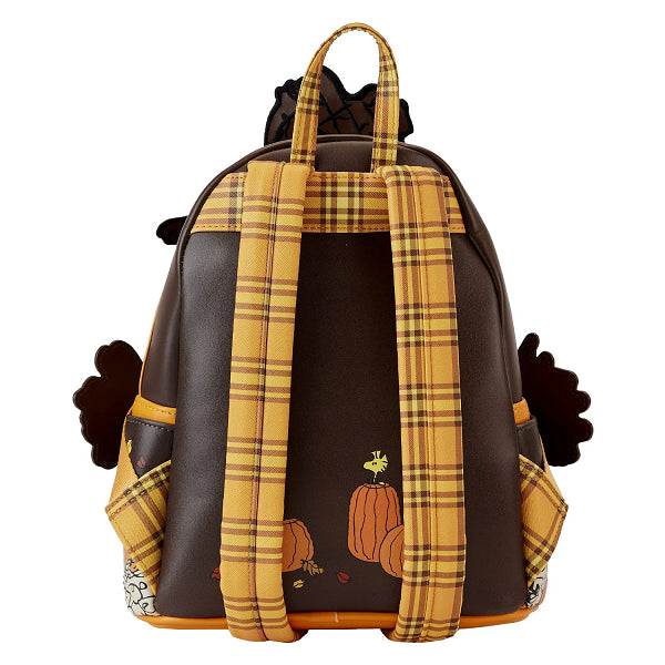 LOUNGEFLY PEANUTS SNOOPY SCARECROW COSPLAY BACKPACK