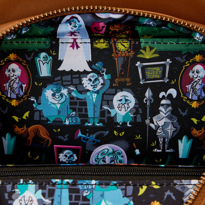 LOUNGEFLY DISNEY HAUNTED MANSION CLOCK CROSSBODY