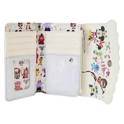 LOUNGEFLY DISNEY 100TH CELEBRATION CAKE WALLET (usagé)