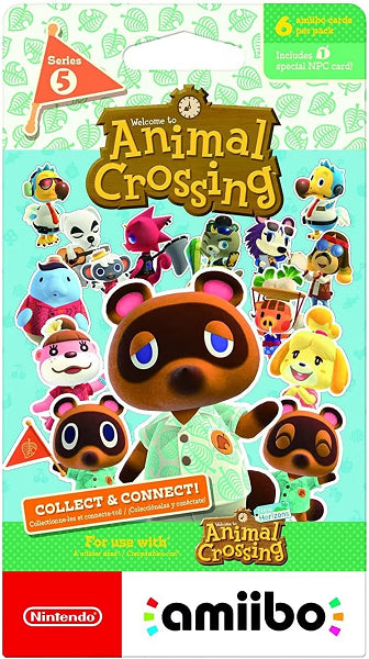 AMIIBO CARD ANIMAL CROSSING SERIES 5