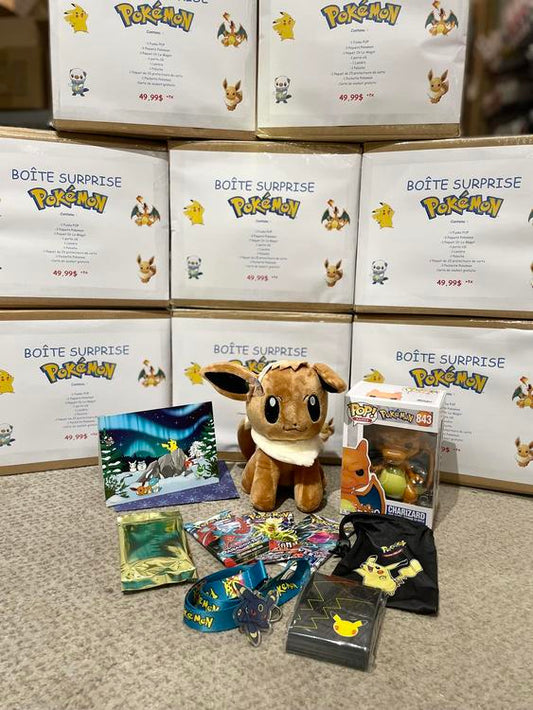 BOÎTES MYSTÈRES POKEMON