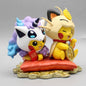 PIKACHU COSPLAY MEOWTH / RAPIDASH 12 CM PVC