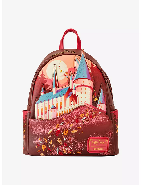 LOUNGEFLY HARRY POTTER HOGWARTS FALL BACKPACK (usagé)