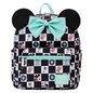 LOUNGEFLY DISNEY MICKEY & MINNIE NYLON MINI BACKPACK