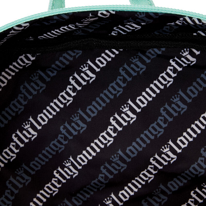 LOUNGEFLY DISNEY MICKEY & MINNIE NYLON MINI BACKPACK