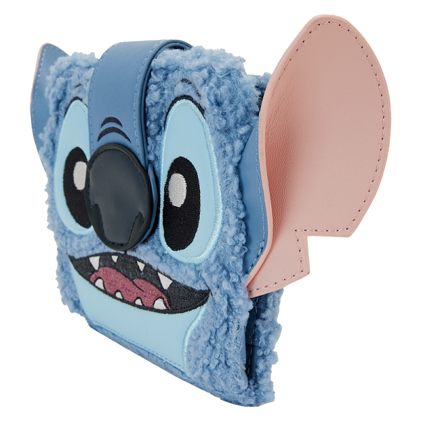 LOUNGEFLY DISNEY STITCH PLUSH WALLET