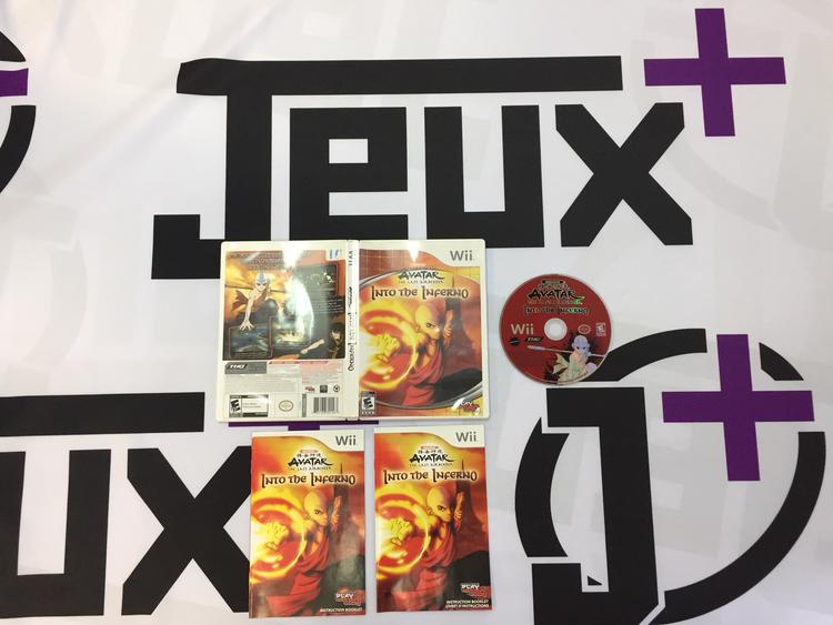 AVATAR THE LAST AIRBENDER INTO THE INFERNO (COMPLETE IN BOX)