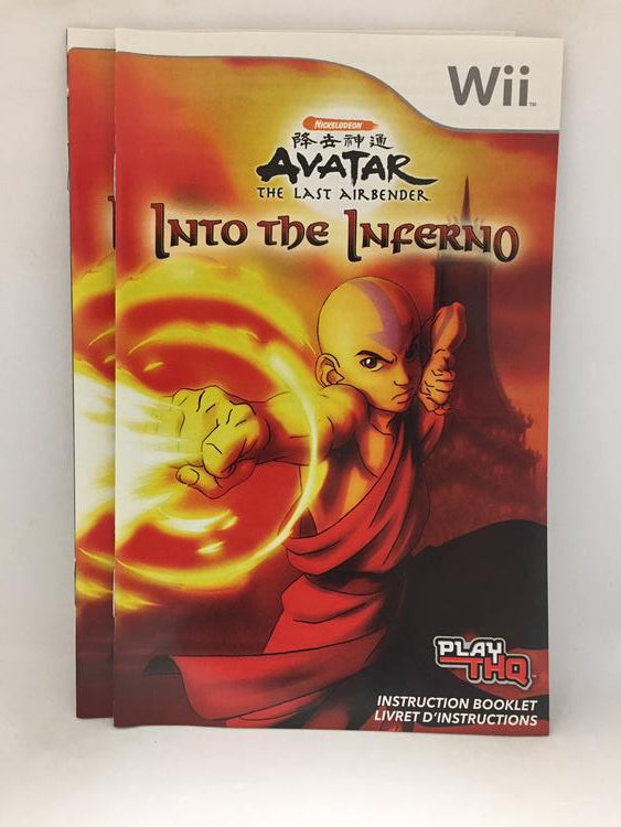 AVATAR THE LAST AIRBENDER INTO THE INFERNO (COMPLETE IN BOX)