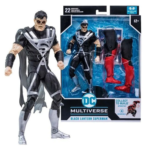 DC MULTIVERSE BLACK LANTERN SUPERMAN