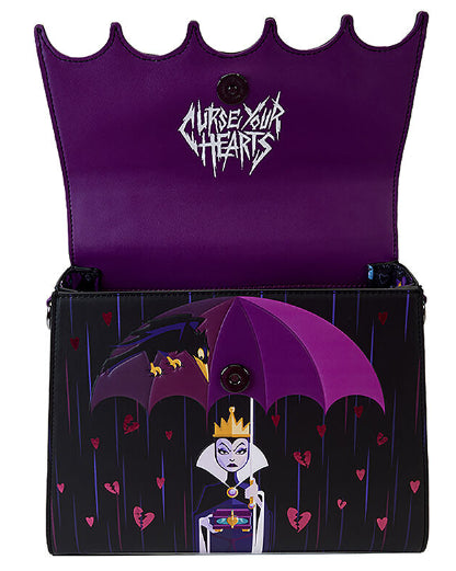 LOUNGEFLY DISNEY VILLAINS CURSE YOUR HEARTS CROSSBODY