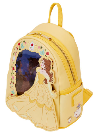 LOUNGEFLY DISNEY BEAUTY & BEAST LENTICULAR BACKPACK