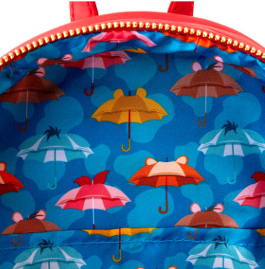 LOUNGEFLY WINNIE THE POOH PUFFER JACKET BACKPACK