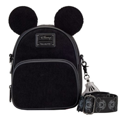 LOUNGEFLY DISNEY 100TH CORDUROY CROSSBUDY