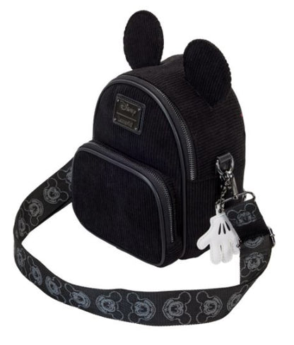 LOUNGEFLY DISNEY 100TH CORDUROY CROSSBUDY