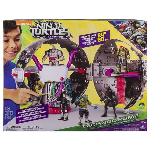 TEENAGE MUTANT NINJA TURTLES OUT OF THE SHADOW TECHNODROME PLAY SET